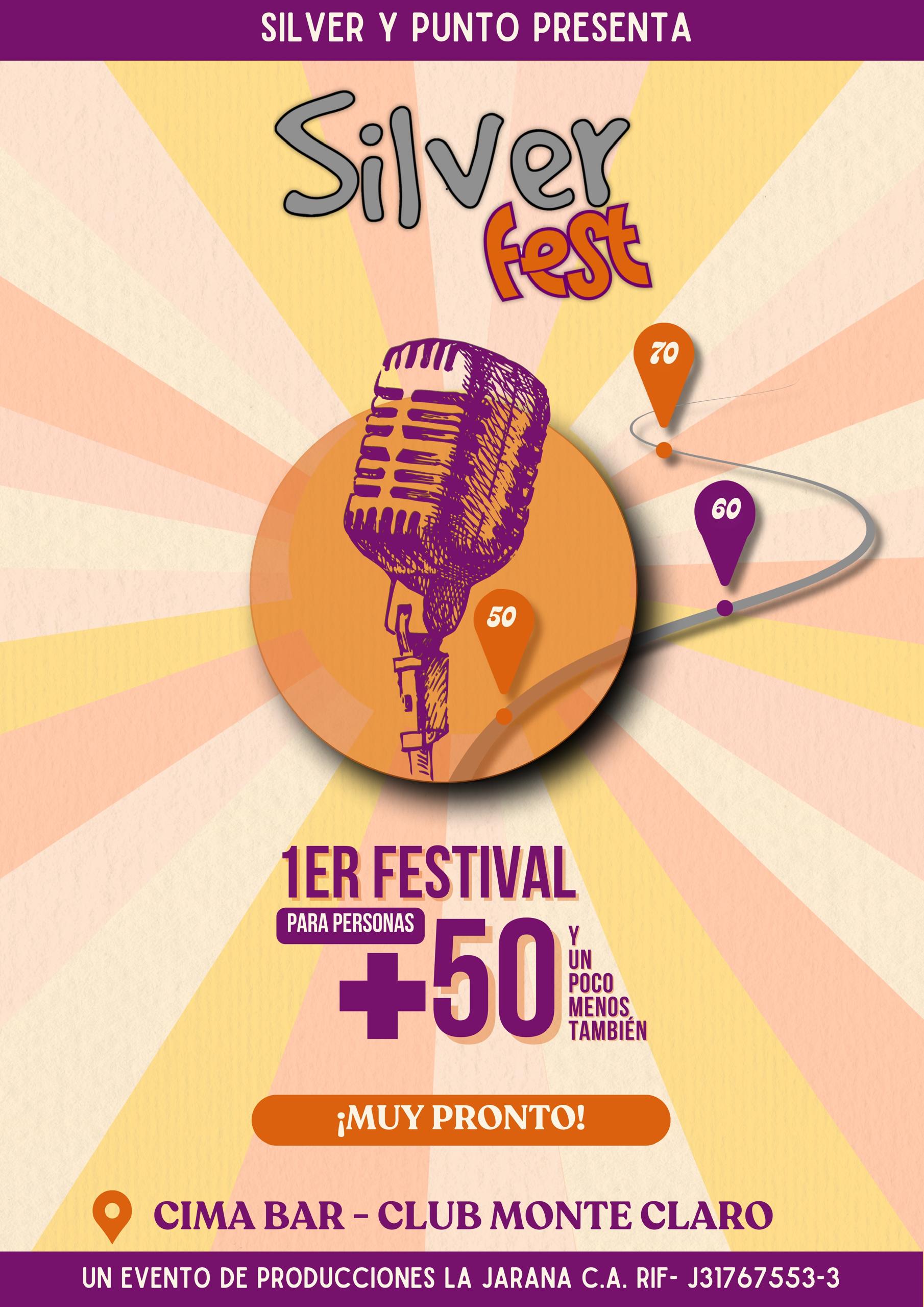 Flyer de Silver Fest